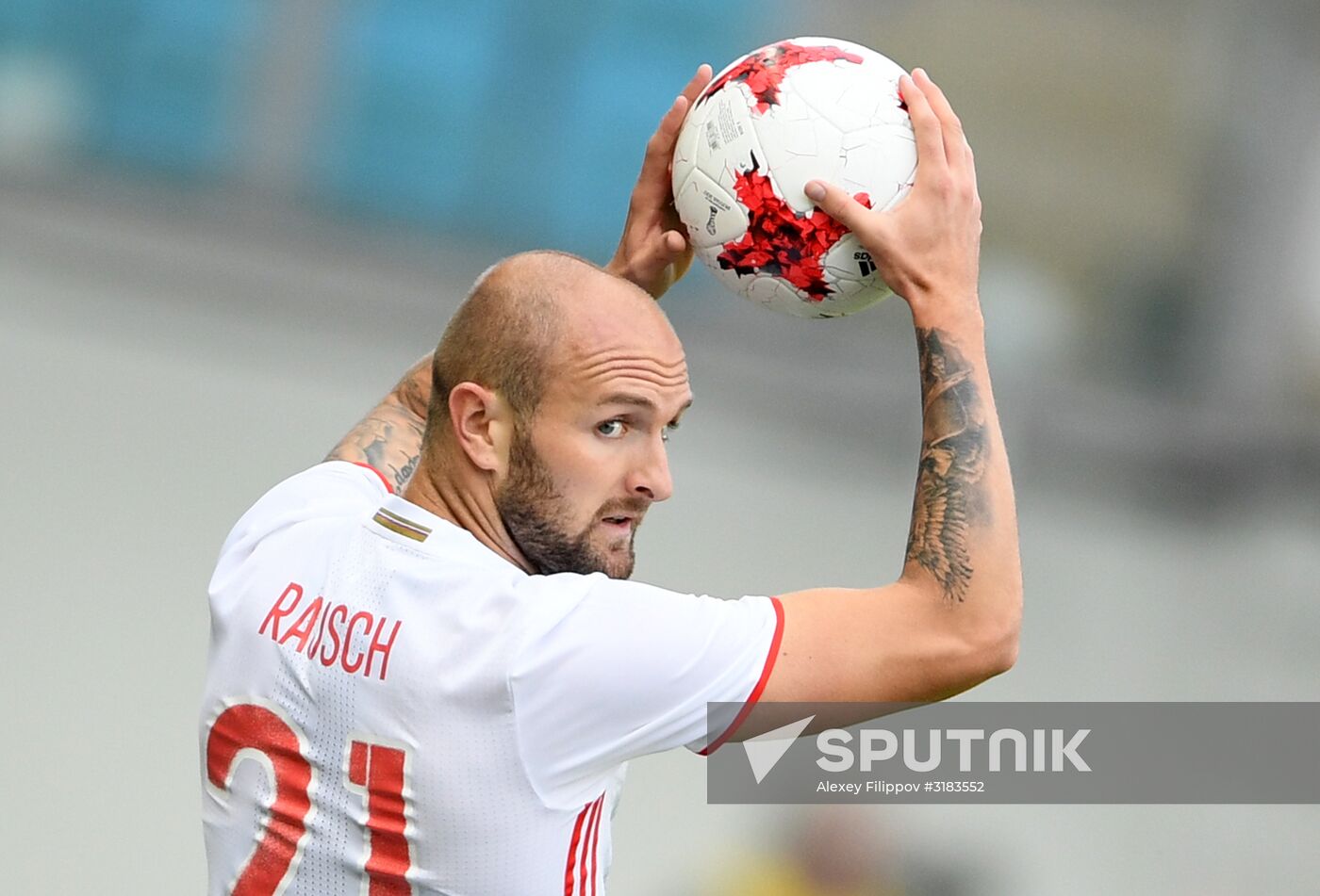 Russian national team vs. Dynamo Moscow friendly football match