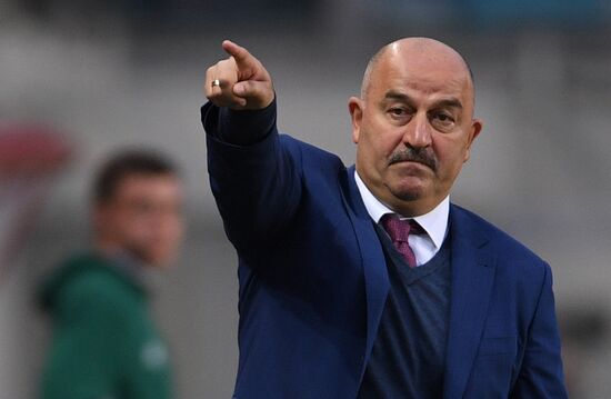 Russian national team vs. Dynamo Moscow friendly football match