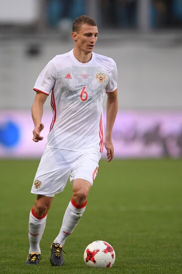 Russian national team vs. Dynamo Moscow friendly football match