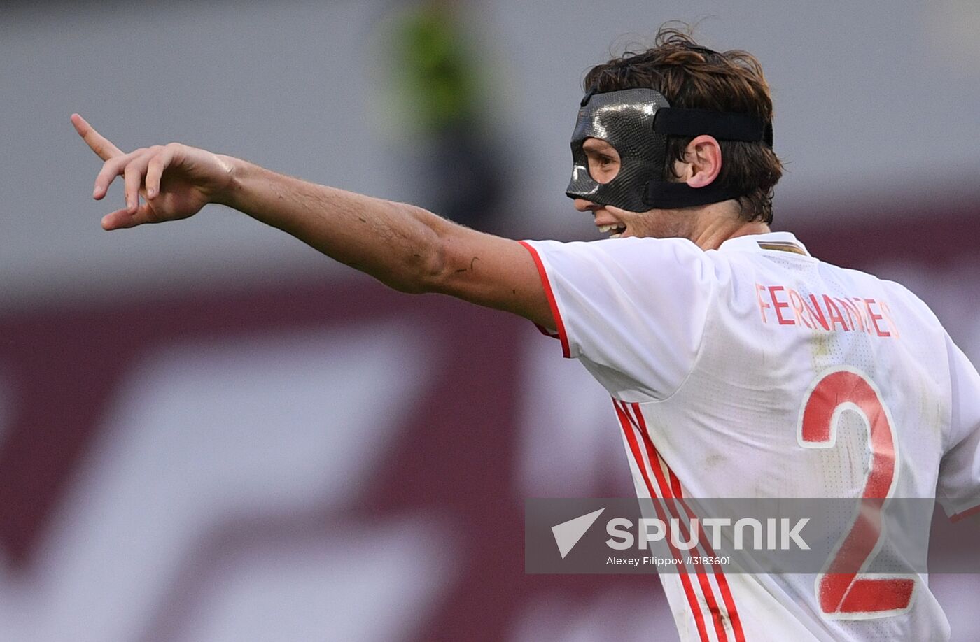 Russian national team vs. Dynamo Moscow friendly football match