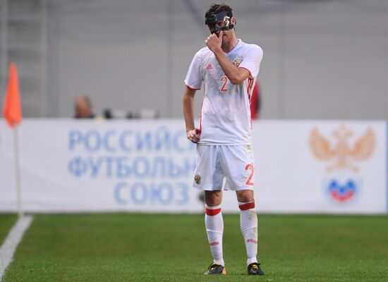 Russian national team vs. Dynamo Moscow friendly football match