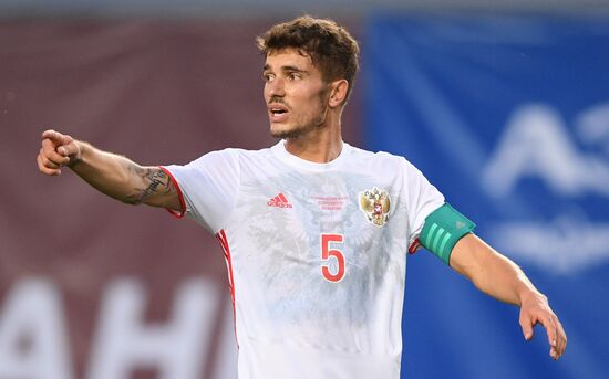 Russian national team vs. Dynamo Moscow friendly football match