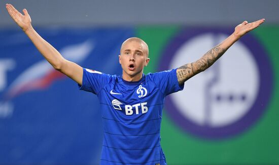 Russian national team vs. Dynamo Moscow friendly football match