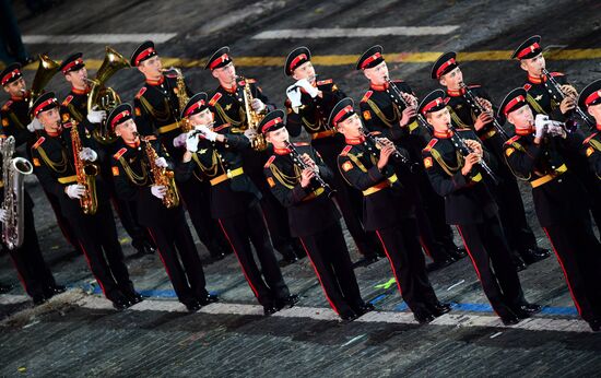 Spasskaya Tower International Military Music Festival closing ceremony