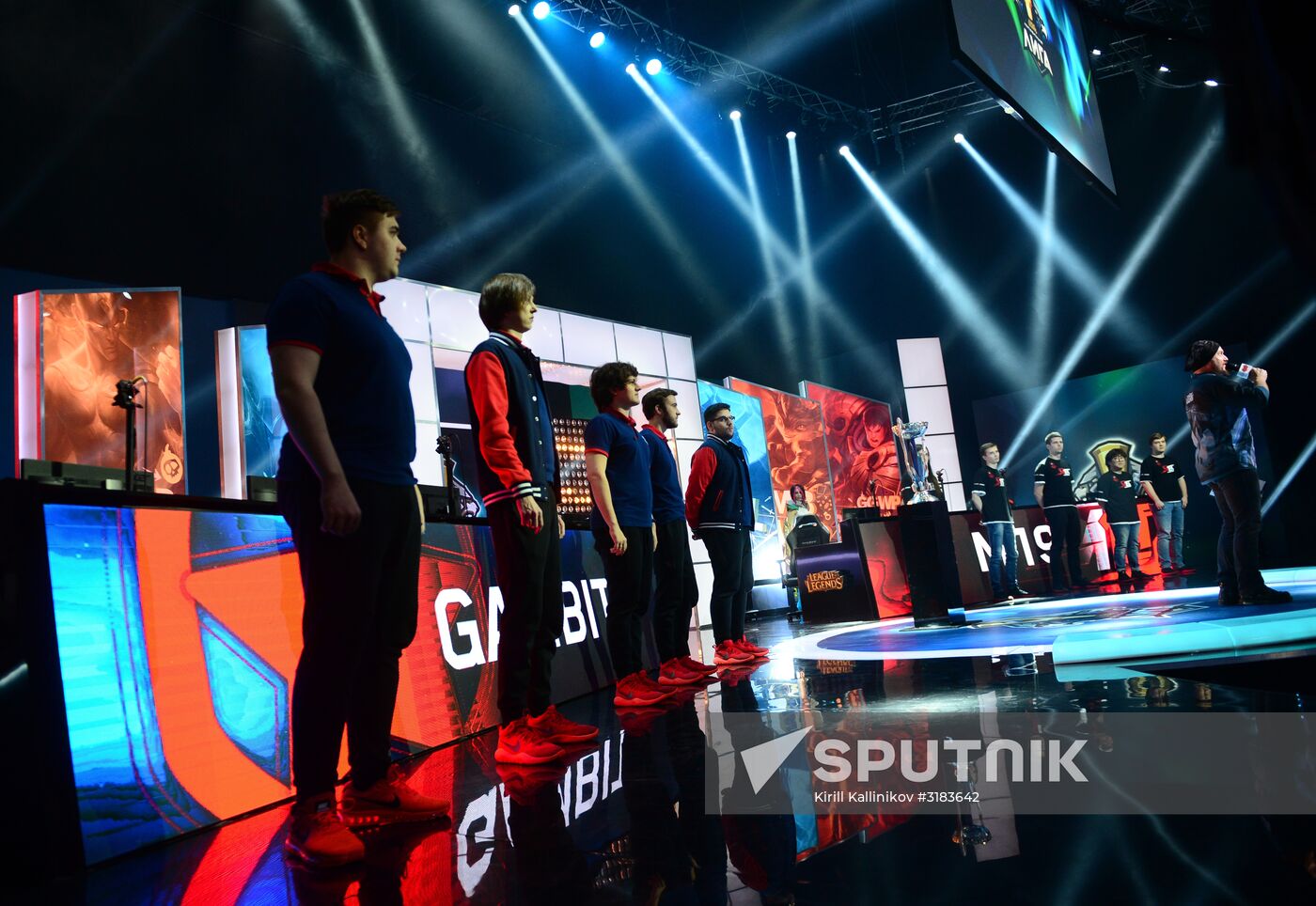 eSports. League of Legends Continental League finals