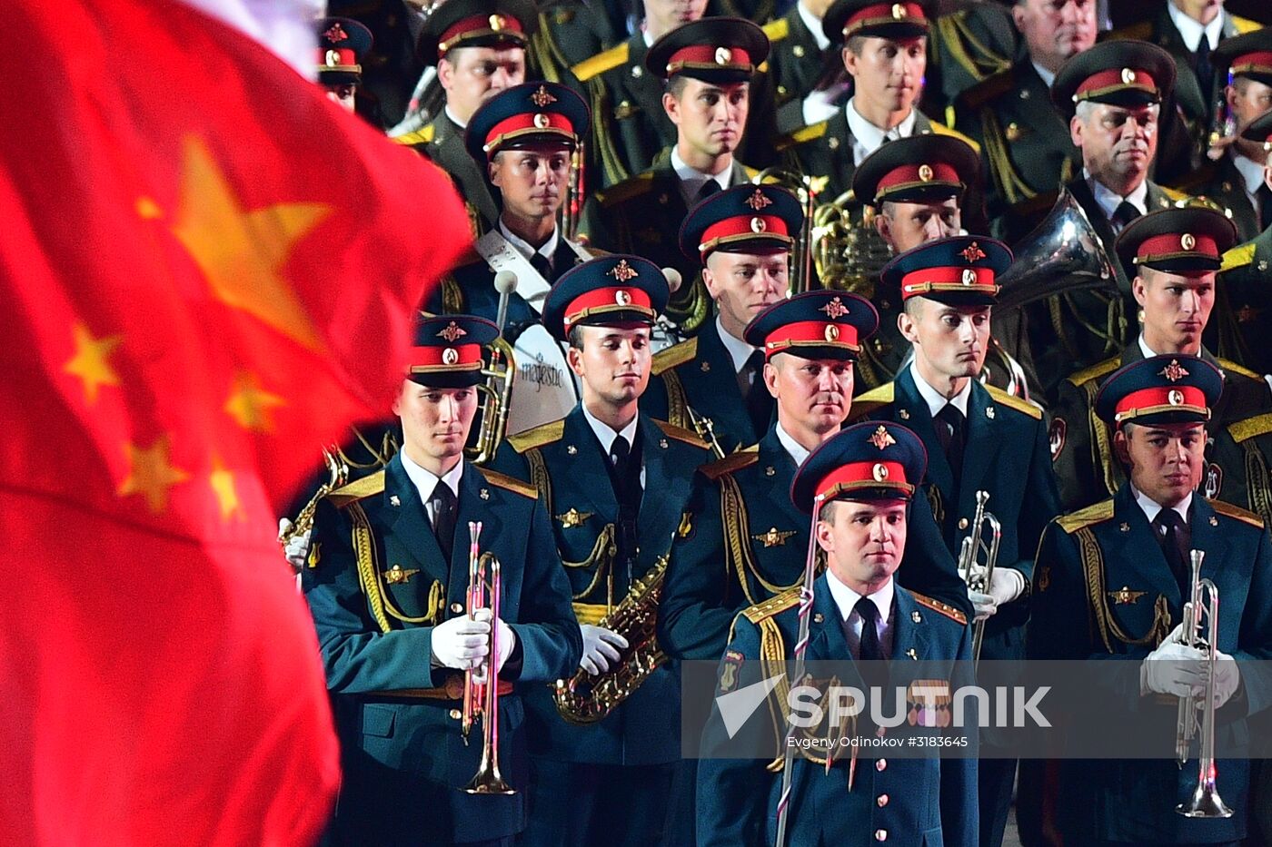 Spasskaya Tower International Military Music Festival closing ceremony