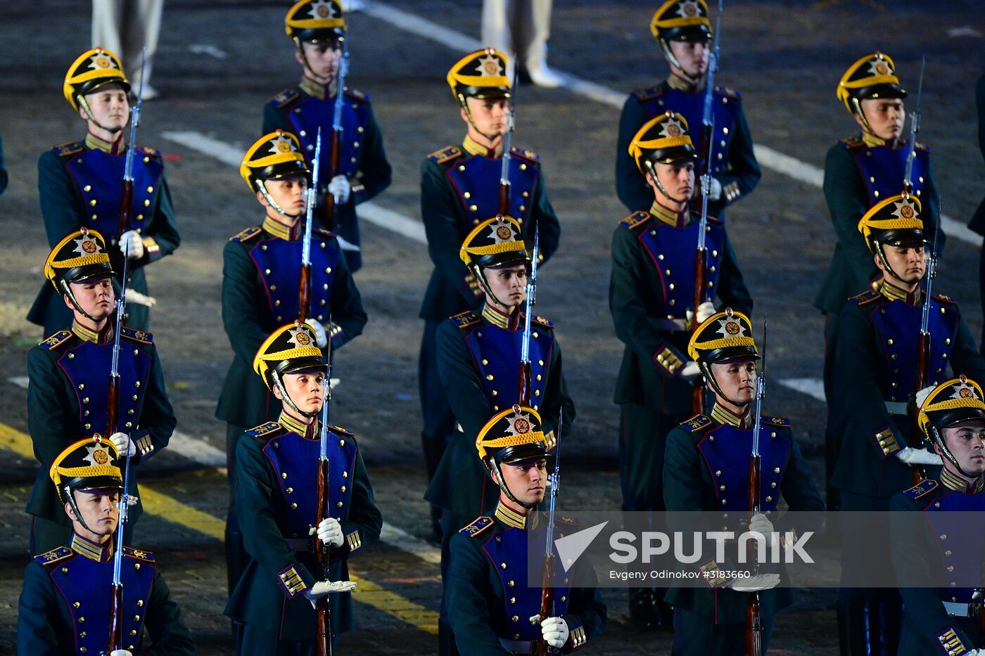 Spasskaya Tower International Military Music Festival closing ceremony