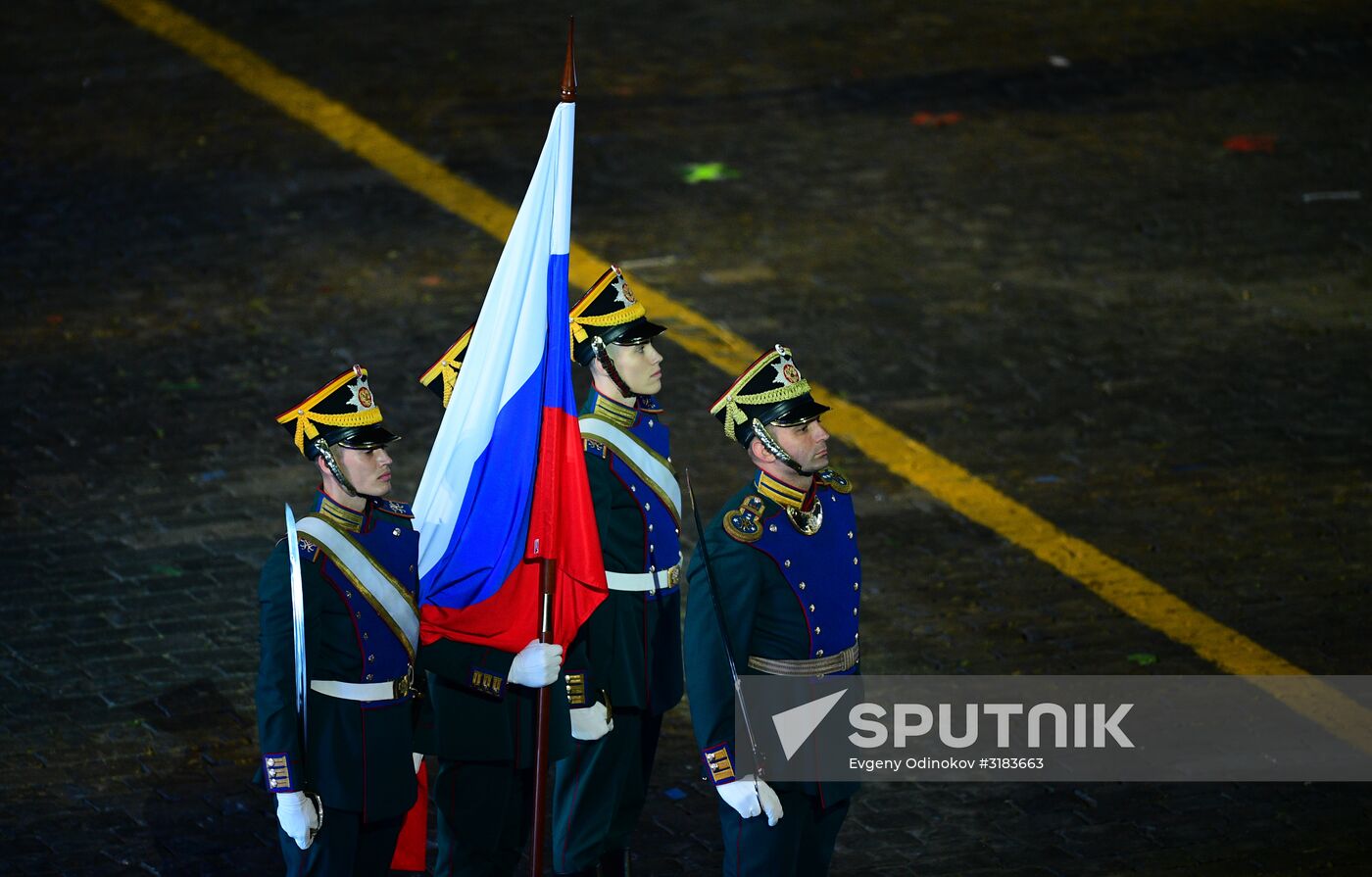 Spasskaya Tower International Military Music Festival closing ceremony