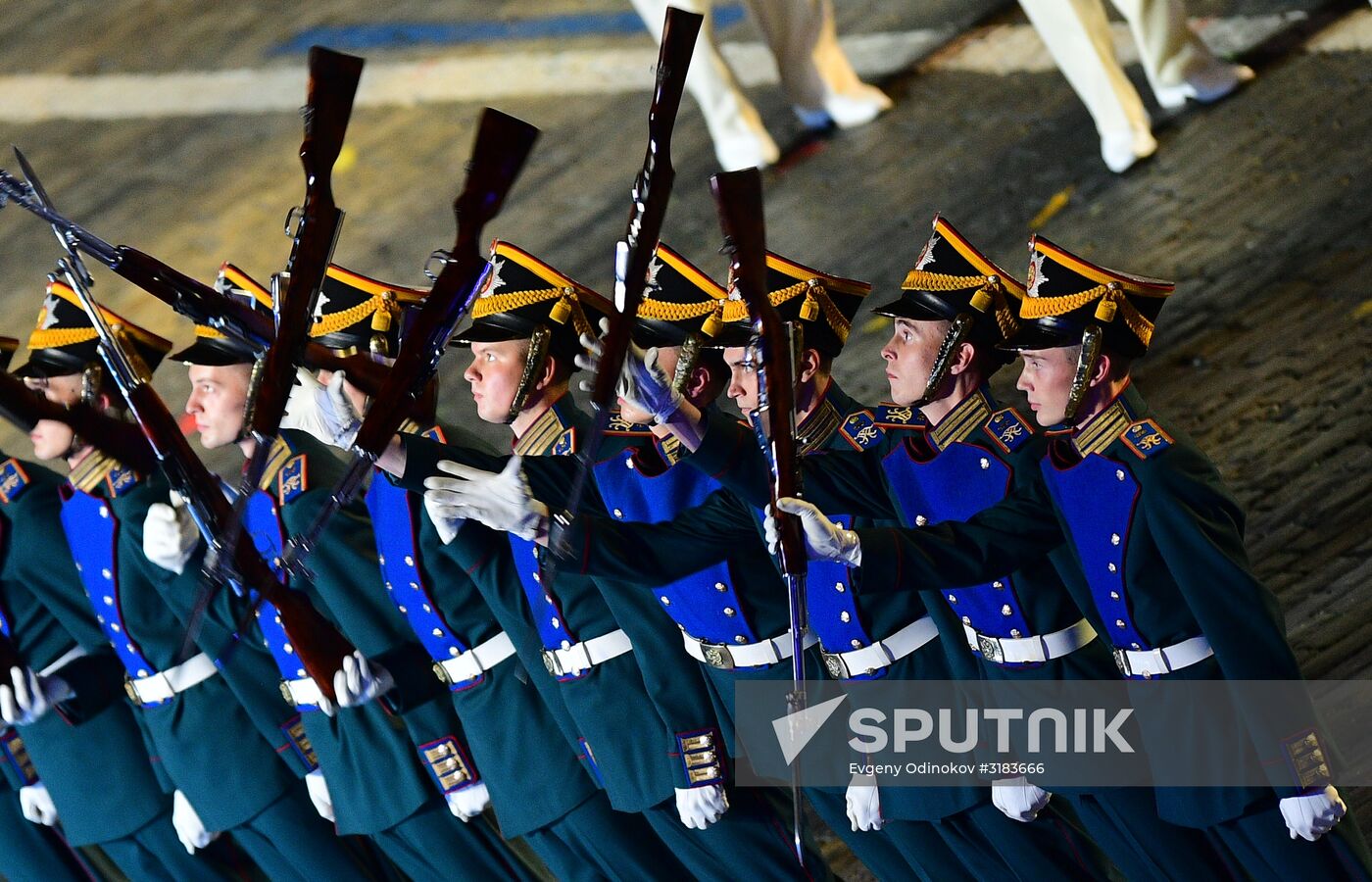Spasskaya Tower International Military Music Festival closing ceremony