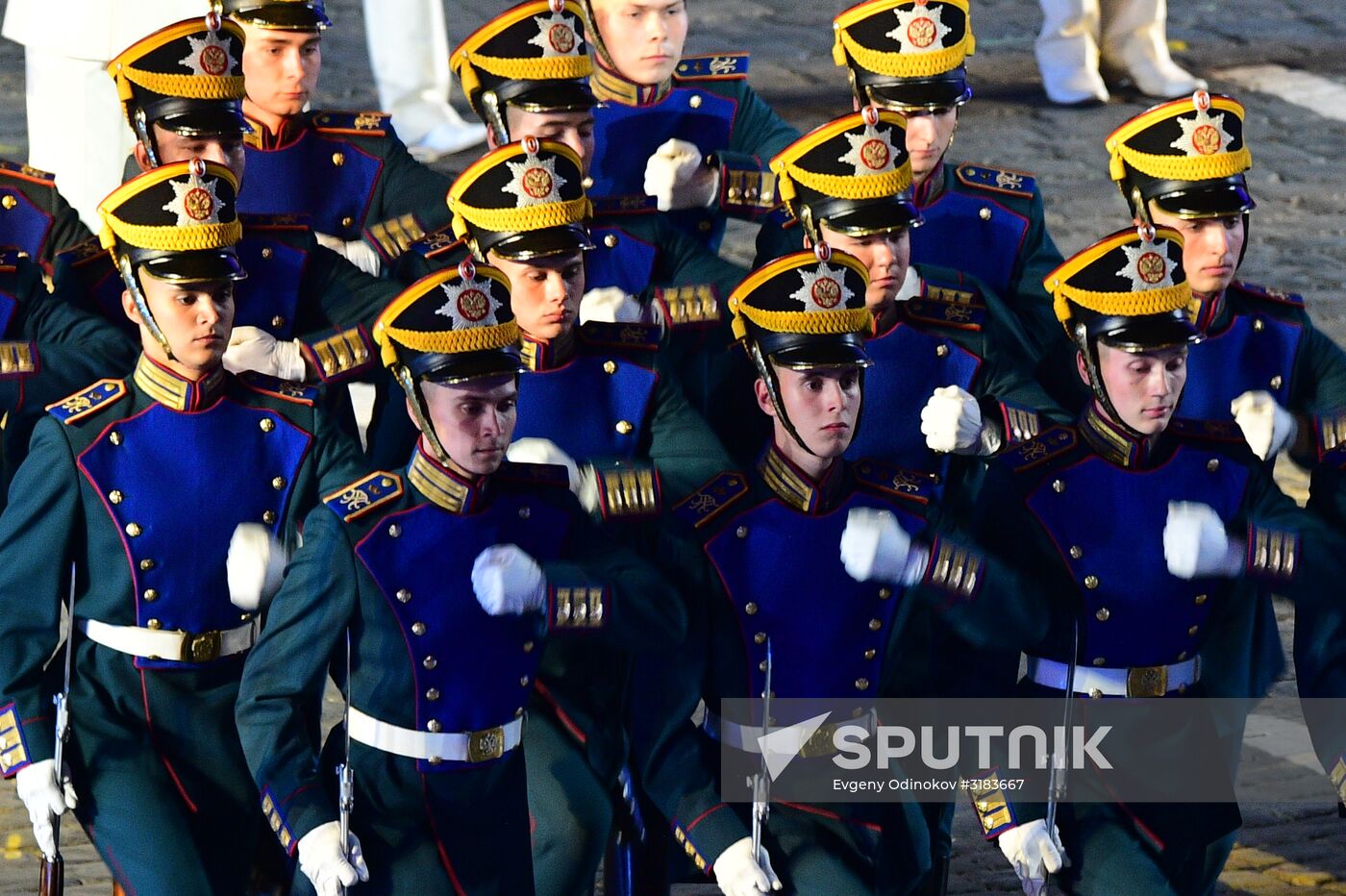 Spasskaya Tower International Military Music Festival closing ceremony