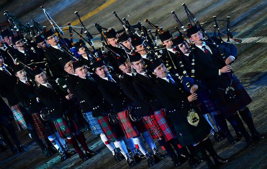 Spasskaya Tower International Military Music Festival closing ceremony