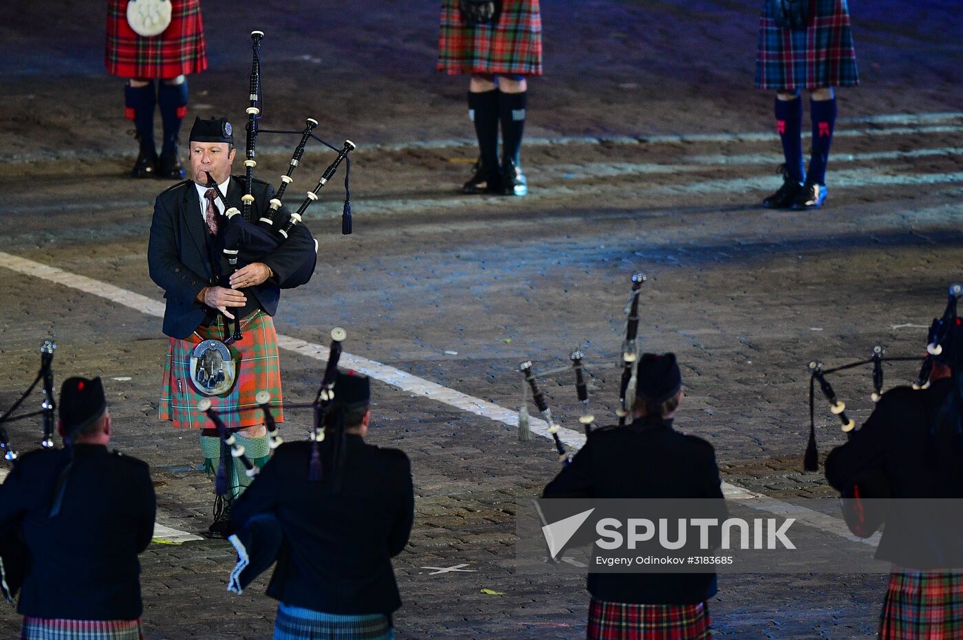Spasskaya Tower International Military Music Festival closing ceremony