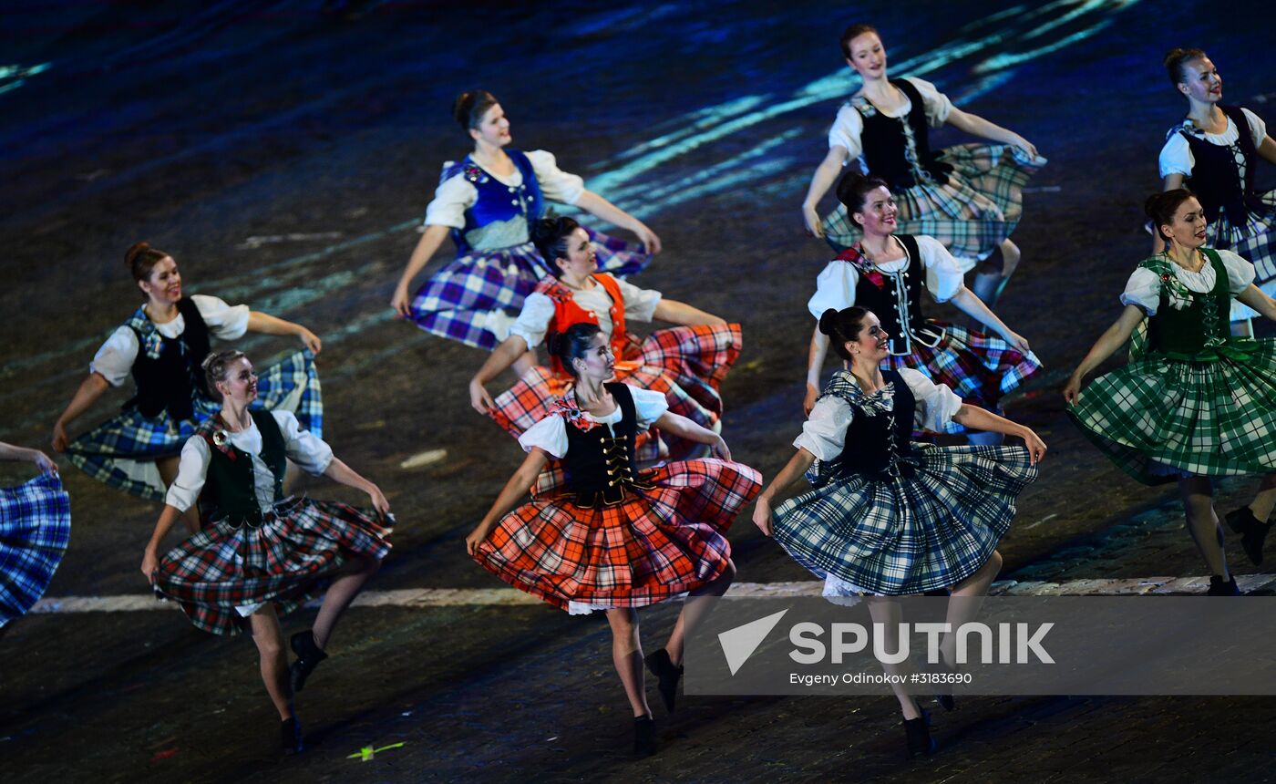 Spasskaya Tower International Military Music Festival closing ceremony