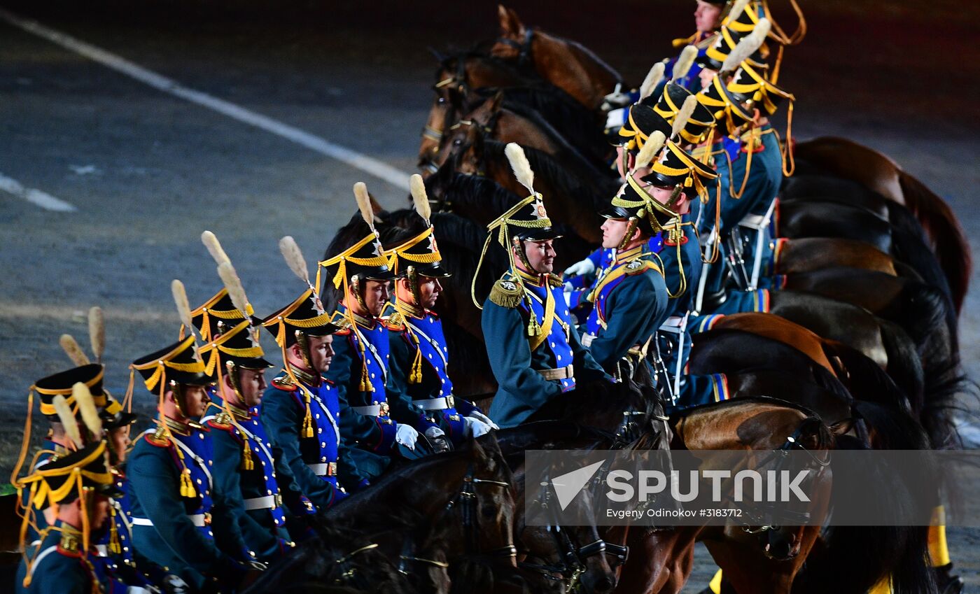 Spasskaya Tower International Military Music Festival closing ceremony