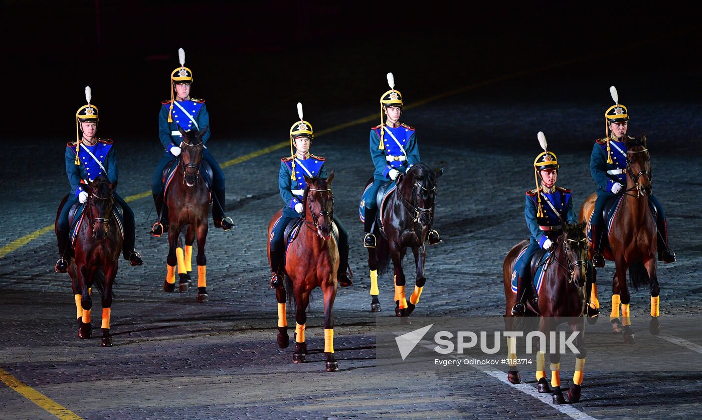 Spasskaya Tower International Military Music Festival closing ceremony