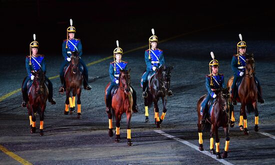 Spasskaya Tower International Military Music Festival closing ceremony