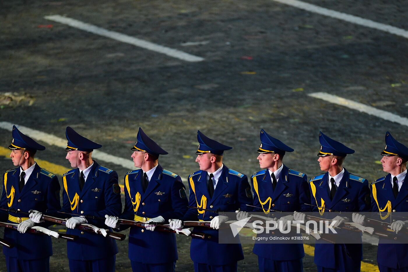 Spasskaya Tower International Military Music Festival closing ceremony