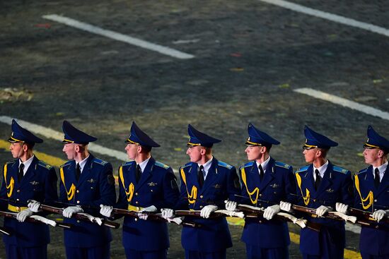 Spasskaya Tower International Military Music Festival closing ceremony