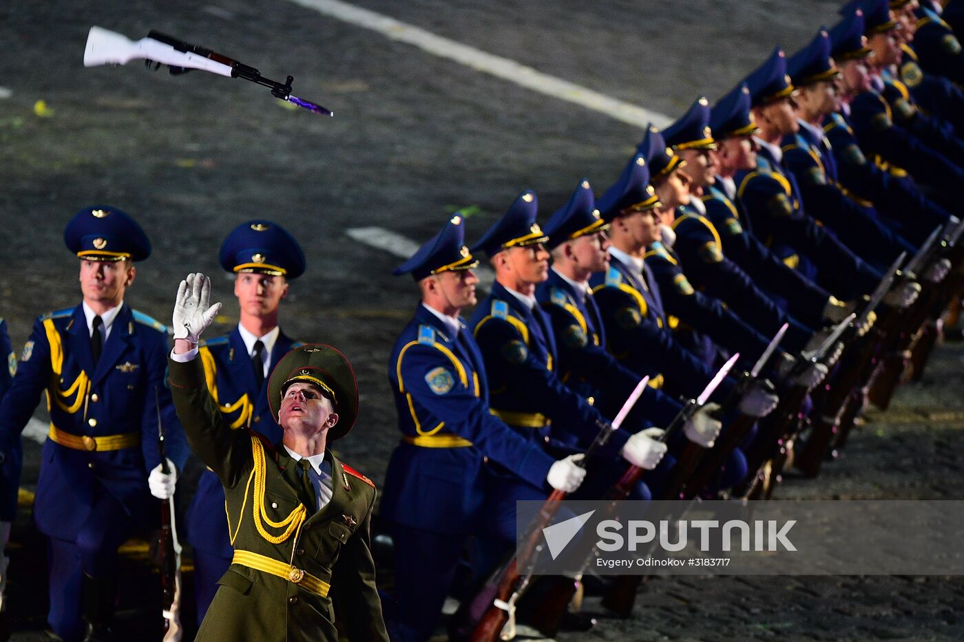 Spasskaya Tower International Military Music Festival closing ceremony