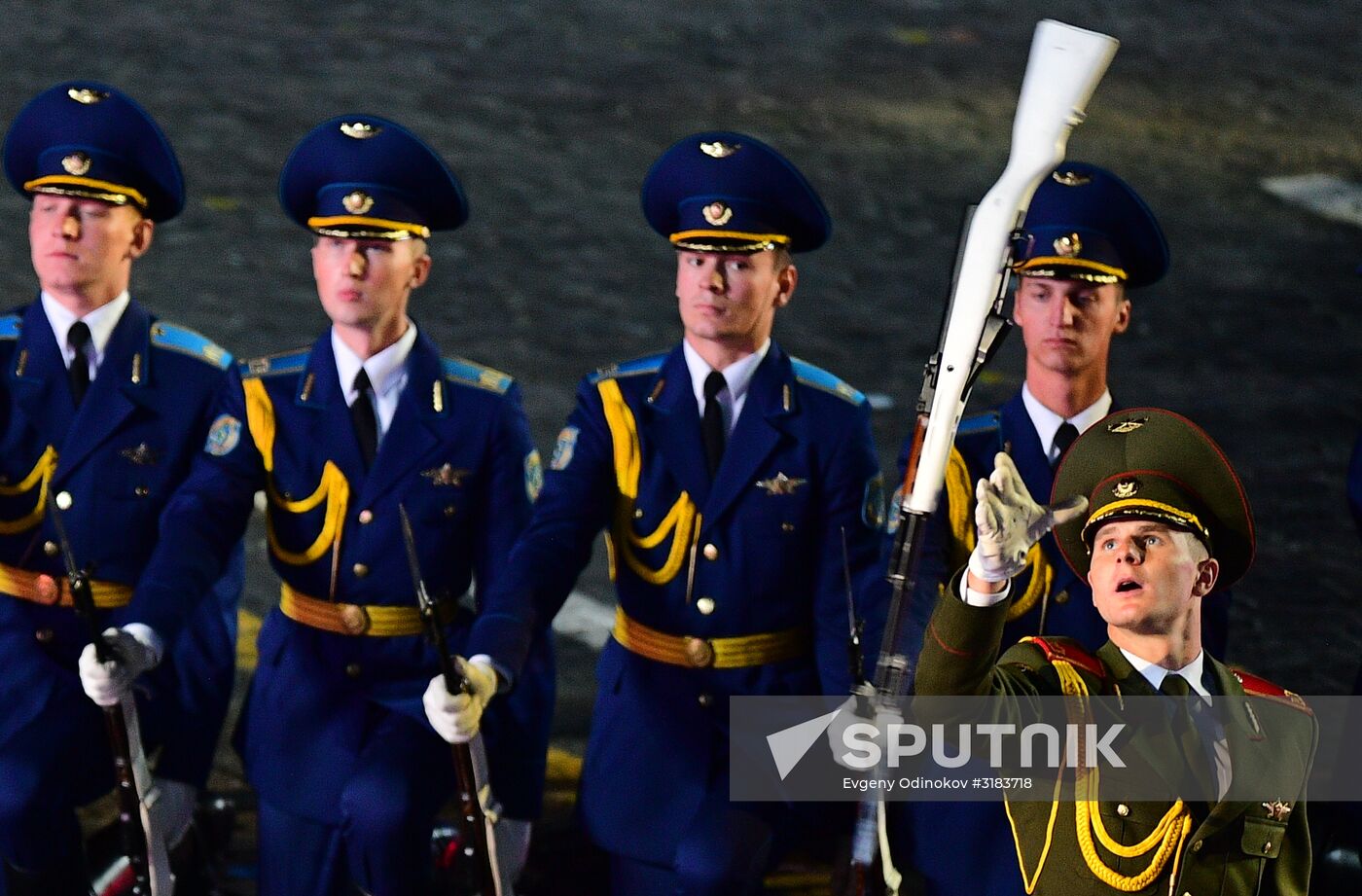 Spasskaya Tower International Military Music Festival closing ceremony