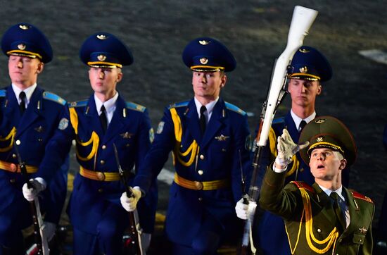 Spasskaya Tower International Military Music Festival closing ceremony