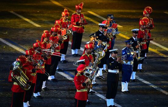 Spasskaya Tower International Military Music Festival closing ceremony