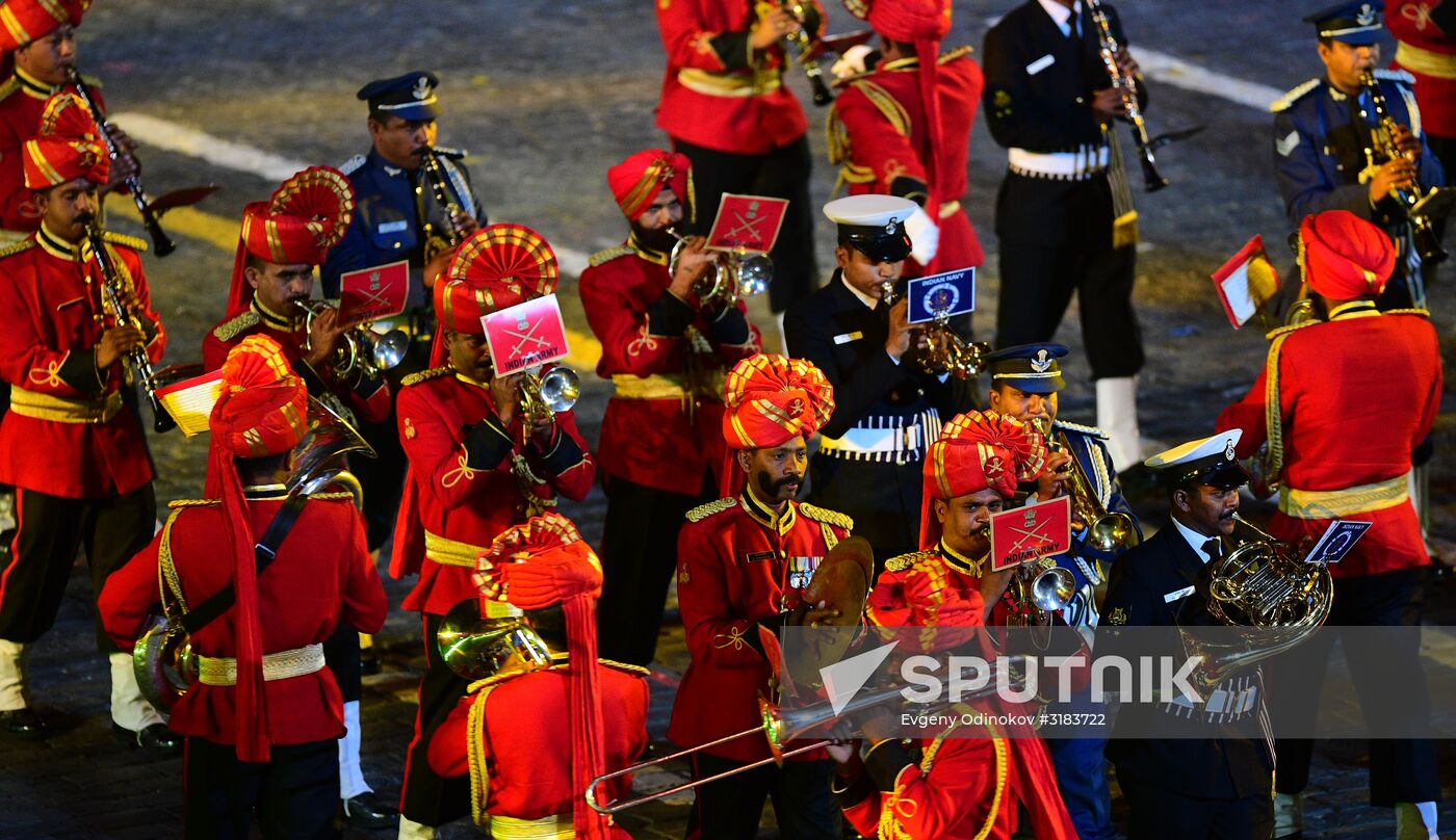 Spasskaya Tower International Military Music Festival closing ceremony