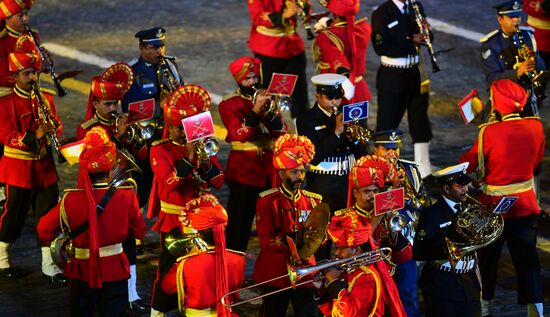 Spasskaya Tower International Military Music Festival closing ceremony