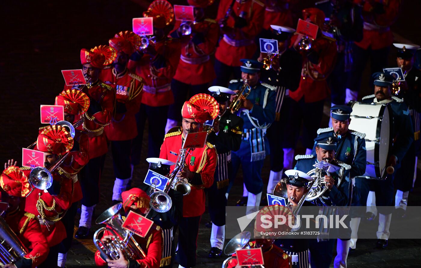 Spasskaya Tower International Military Music Festival closing ceremony