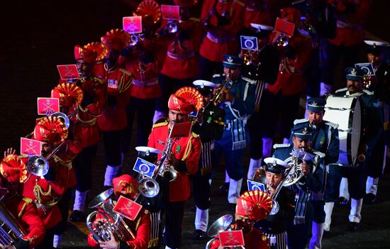 Spasskaya Tower International Military Music Festival closing ceremony