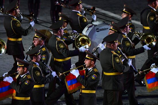 Closing ceremony of Spasskaya Tower Festival