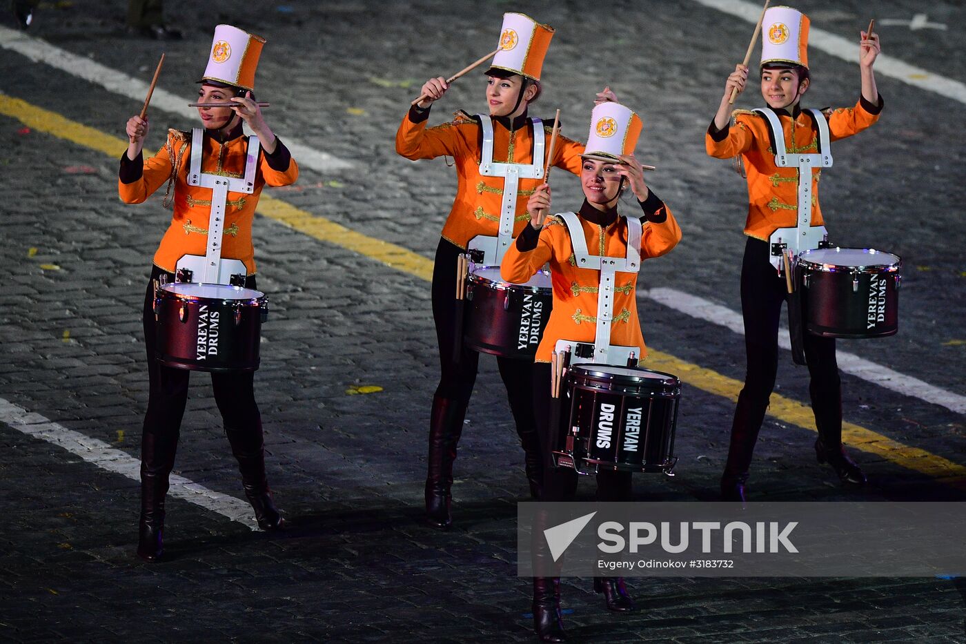 Spasskaya Tower International Military Music Festival closing ceremony