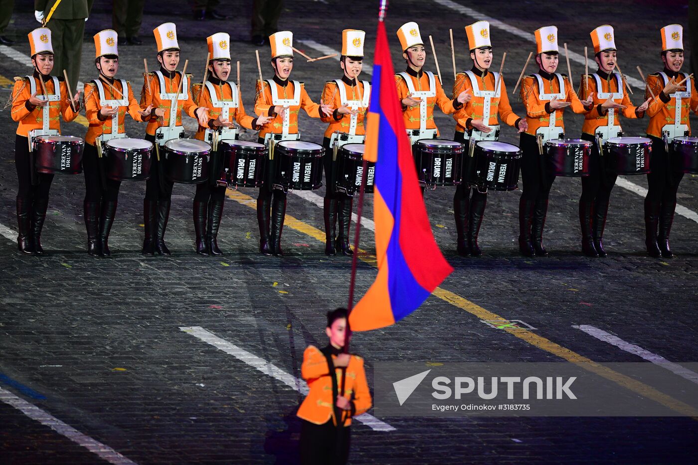 Spasskaya Tower International Military Music Festival closing ceremony