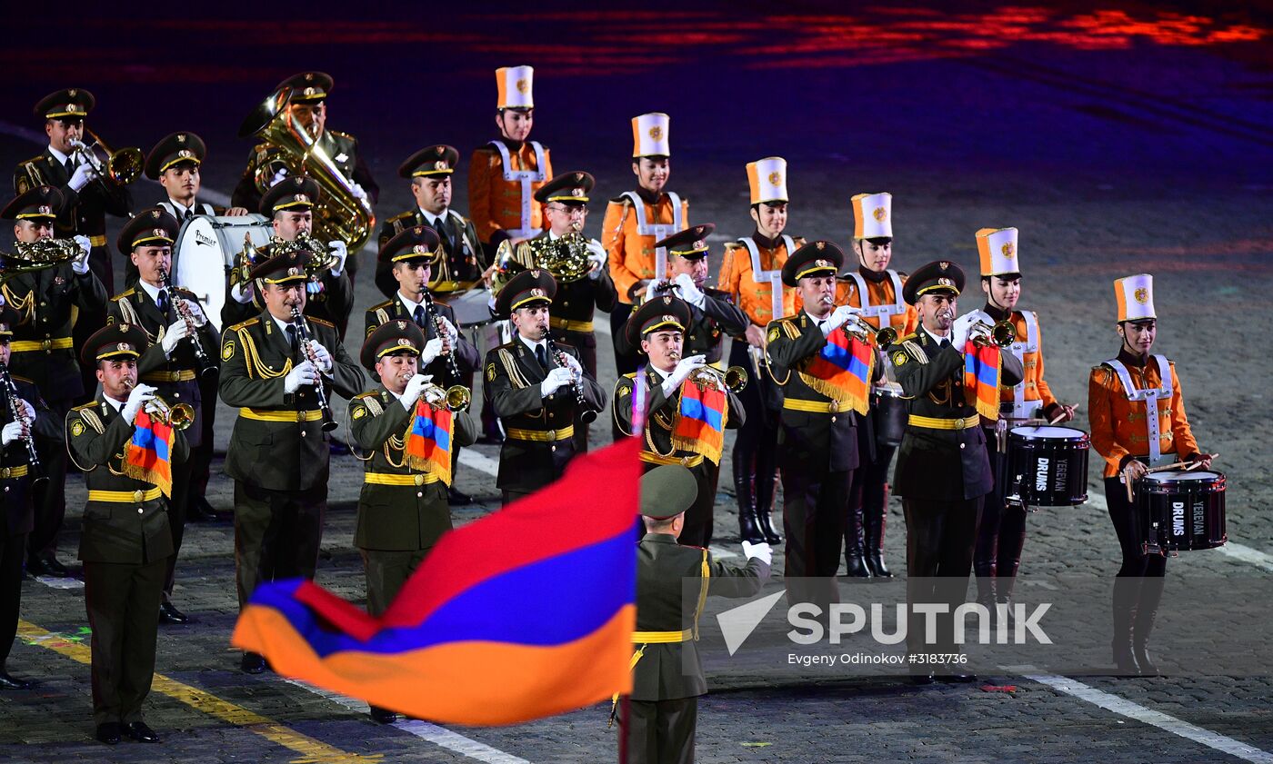 Spasskaya Tower International Military Music Festival closing ceremony