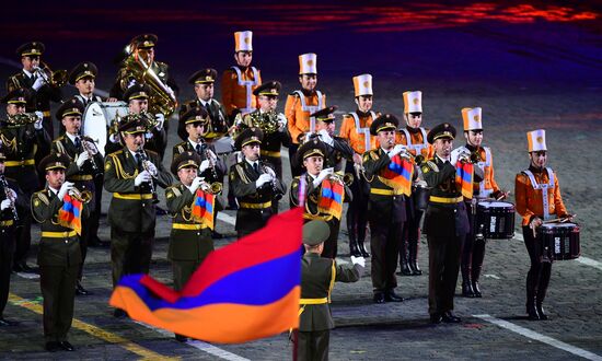 Spasskaya Tower International Military Music Festival closing ceremony