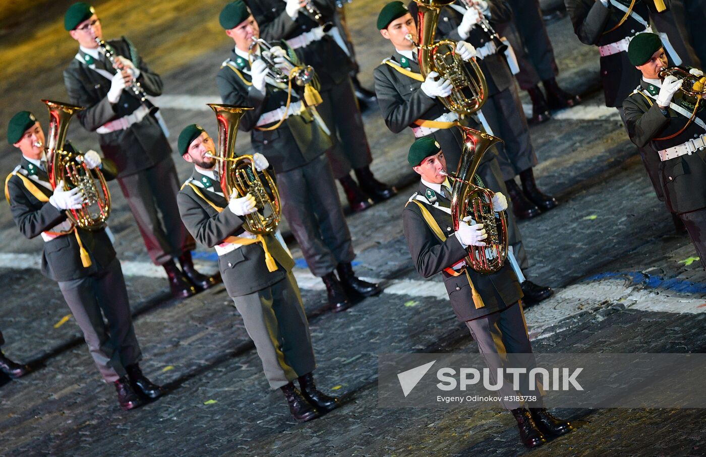 Spasskaya Tower International Military Music Festival closing ceremony