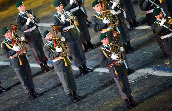 Spasskaya Tower International Military Music Festival closing ceremony