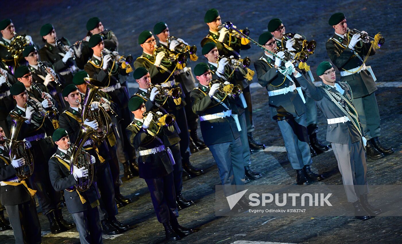 Spasskaya Tower International Military Music Festival closing ceremony