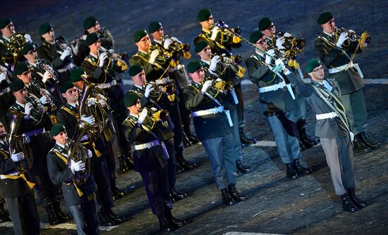 Spasskaya Tower International Military Music Festival closing ceremony