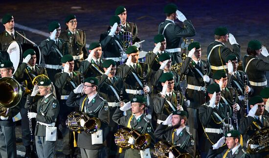 Spasskaya Tower International Military Music Festival closing ceremony