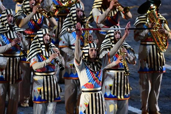 Spasskaya Tower International Military Music Festival closing ceremony