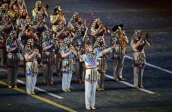 Spasskaya Tower International Military Music Festival closing ceremony