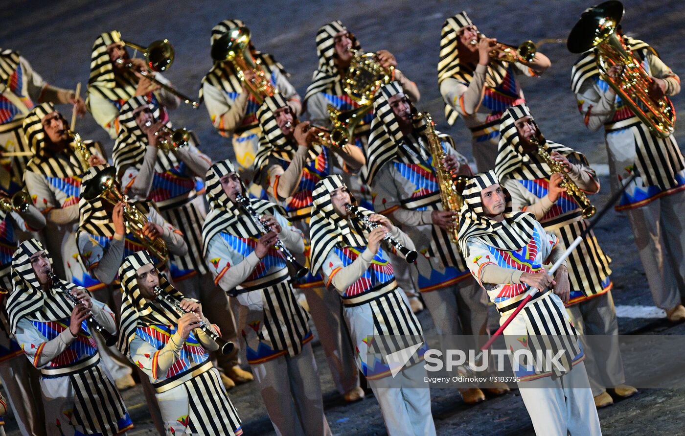 Spasskaya Tower International Military Music Festival closing ceremony