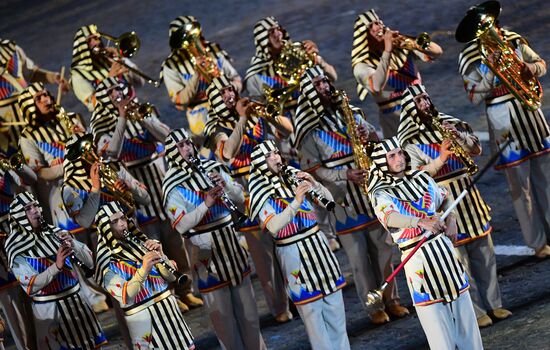 Spasskaya Tower International Military Music Festival closing ceremony