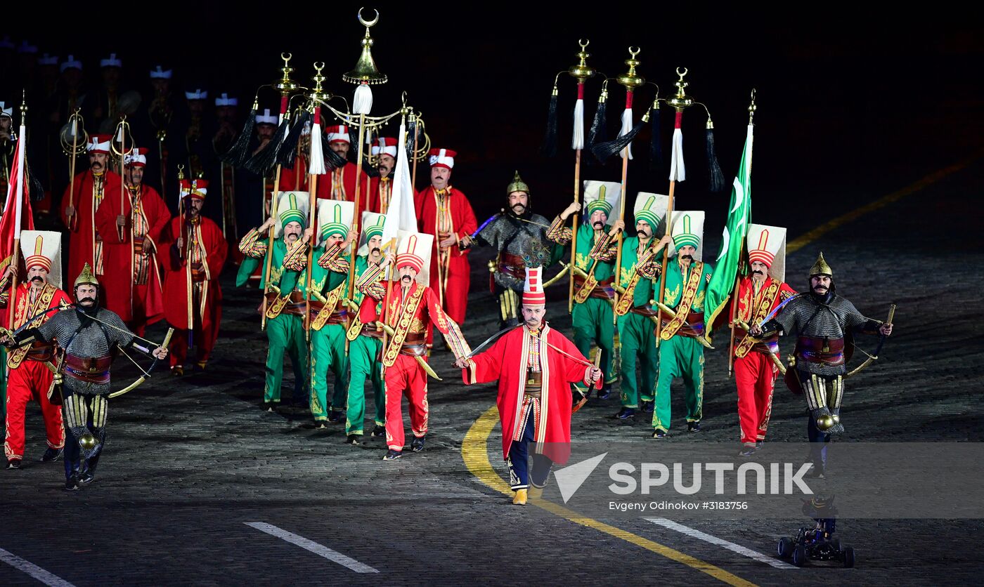 Spasskaya Tower International Military Music Festival closing ceremony