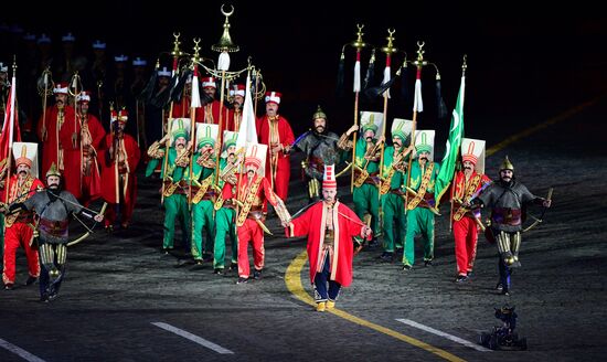 Spasskaya Tower International Military Music Festival closing ceremony