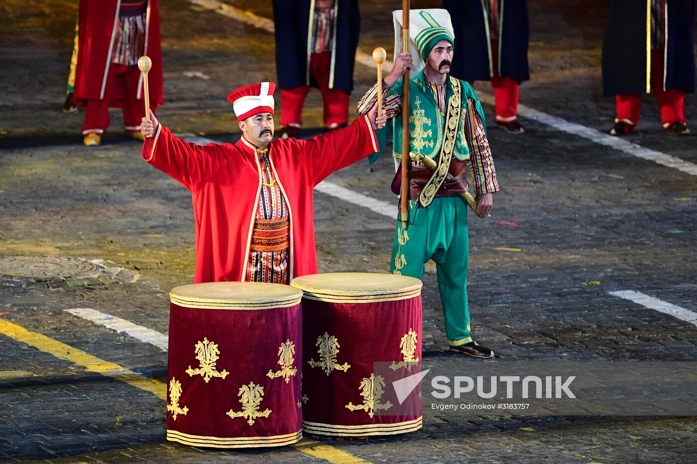 Spasskaya Tower International Military Music Festival closing ceremony