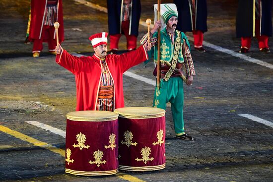 Spasskaya Tower International Military Music Festival closing ceremony