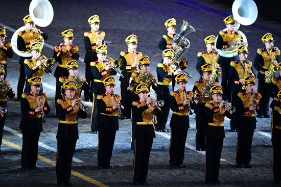 Spasskaya Tower International Military Music Festival closing ceremony