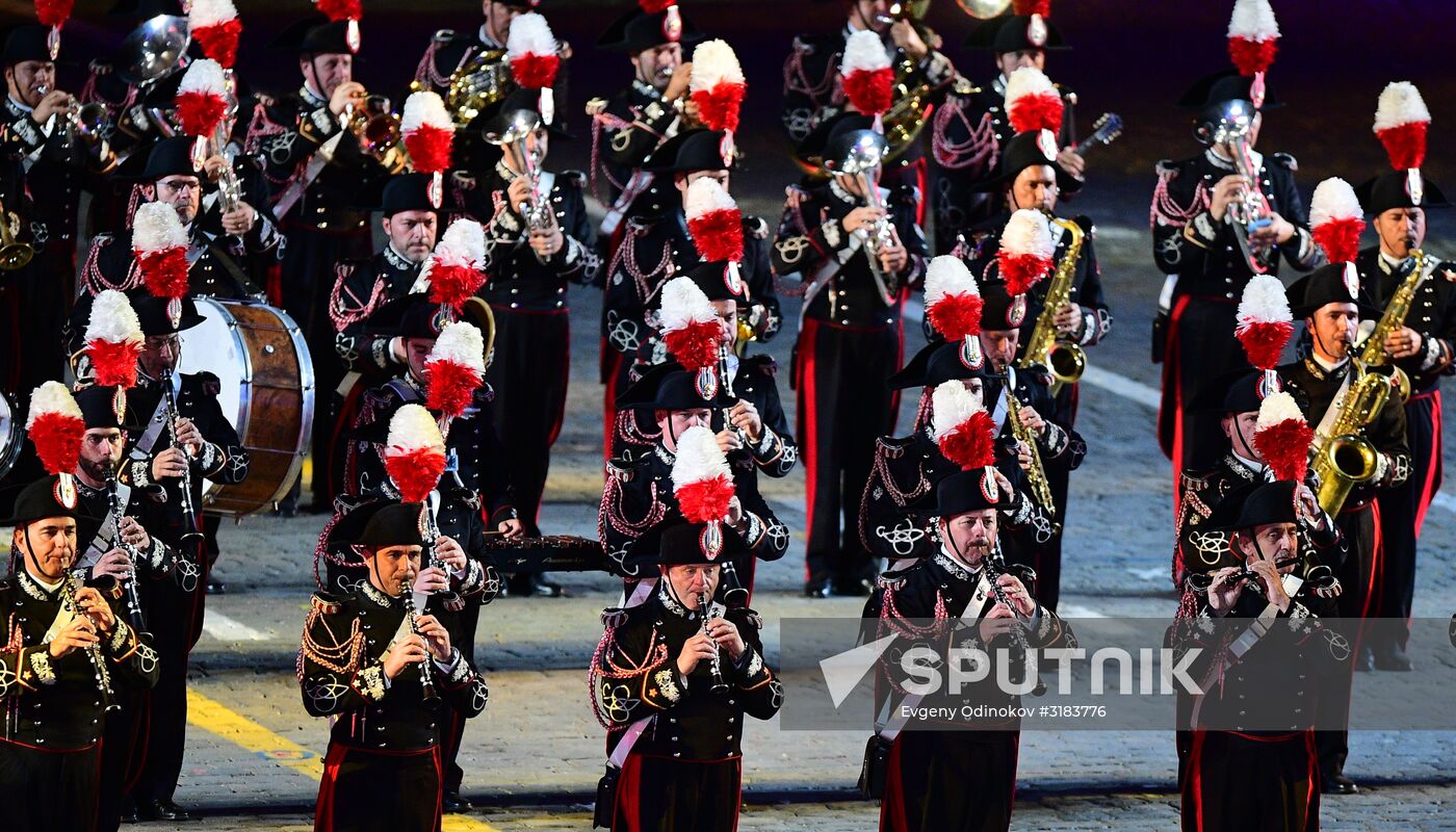 Spasskaya Tower International Military Music Festival closing ceremony